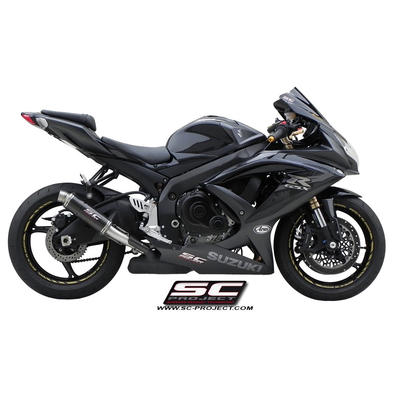 Uitlaatdemper GP-M2 carbon Suzuki GSXR600/750 (08-10)