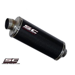 Uitlaatdemper Oval R60 carbon Suzuki GSF650-1250/GSX650F (07-12)