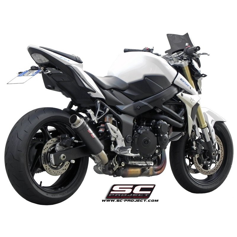 uitlatdemper GP-M2 carbon Suzuki GSR750 (10-17)