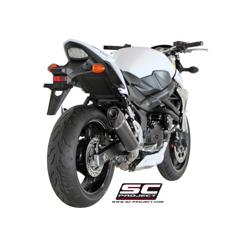 Uitlaatdemper conical carbon Suzuki GSR750 (10-17)