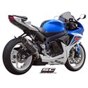 Uitlaatdemper Oval titanium Suzuki GSXR600/750 (11-16)