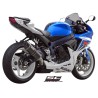 Uitlaatdemper Oval titanium Suzuki GSXR600/750 (11-16)