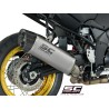 Uitlaatdemper Adventure titanium Suzuki DL650 V-Strom (17-19)