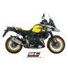 Uitlaatdemper Adventure titanium Suzuki DL650 V-Strom (17-19)