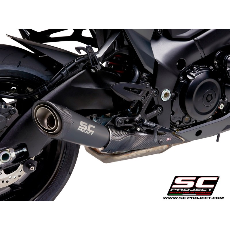 Uitlaatdemper S1 RVS Suzuki GSX-S1000 Katana (19-20)