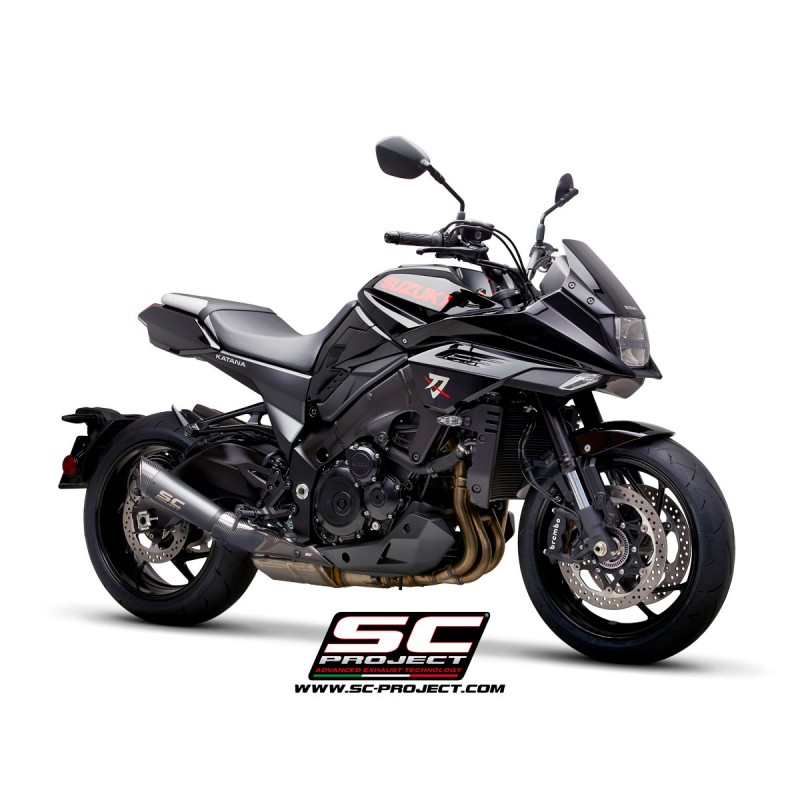 Uitlaatdemper S1 RVS Suzuki GSX-S1000 Katana (19-20)