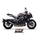 Uitlaatdemper S1 zwart Suzuki GSX-S1000 Katana (19-20)