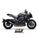 Uitlaatdemper Metal black zwart Suzuki GSX-S1000 Katana (19-20)