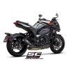 Uitlaatdemper Metal black zwart Suzuki GSX-S1000 Katana (19-20)