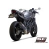 Uitlaatdemper Oval titanium Suzuki SV650 (16-20)