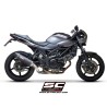 Uitlaatdemper Oval titanium Suzuki SV650 (16-20)