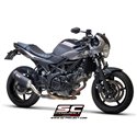 Uitlaatdemper SC1-M titanium Suzuki SV650 (16-20)