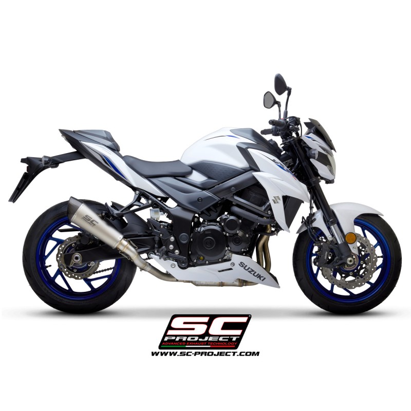 Uitlaatdemper Conical titanium Suzuki GSX-S750 (17-20)