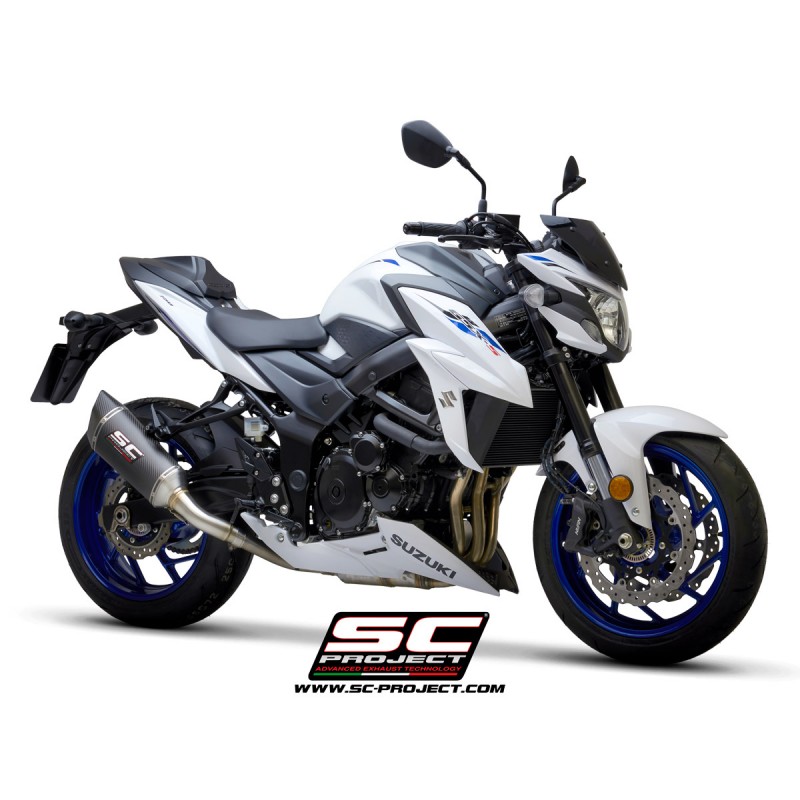 Uitlaatdemper SC1-R carbon Suzuki GSX-S750 (17-20)