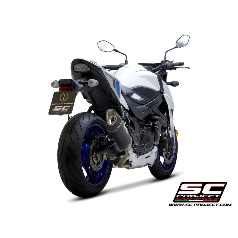 Uitlaatdemper SC1-R carbon Suzuki GSX-S750 (17-20)