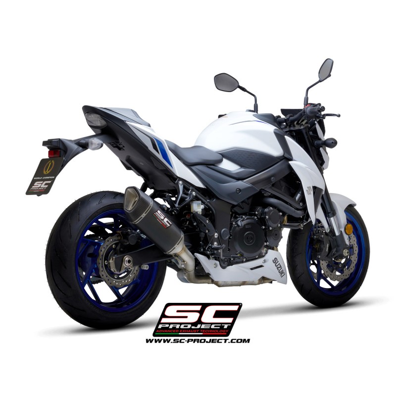 Uitlaatdemper SC1-R carbon Suzuki GSX-S750 (17-20)