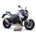 Uitlaatdemper SC1-R titanium Suzuki GSX-S750 (17-20)