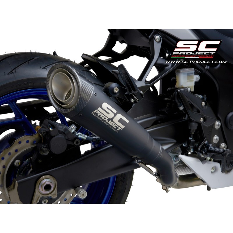 Uitlaatdemper S1 titanium Suzuki GSX-S750 (17-20)