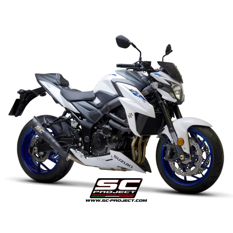 Uitlaatdemper S1 titanium Suzuki GSX-S750 (17-20)