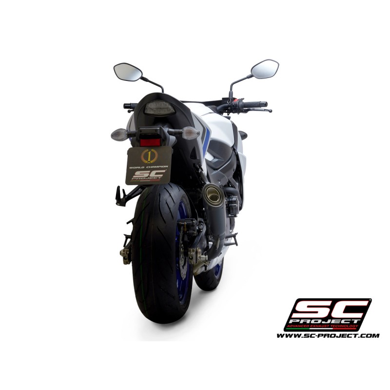 Uitlaatdemper S1 titanium Suzuki GSX-S750 (17-20)