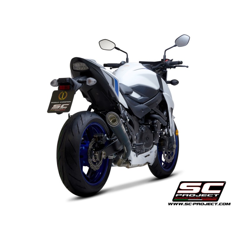 Uitlaatdemper S1 titanium Suzuki GSX-S750 (17-20)