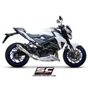 Uitlaatdemper S1 carbon Suzuki GSX-S750 (17-20)