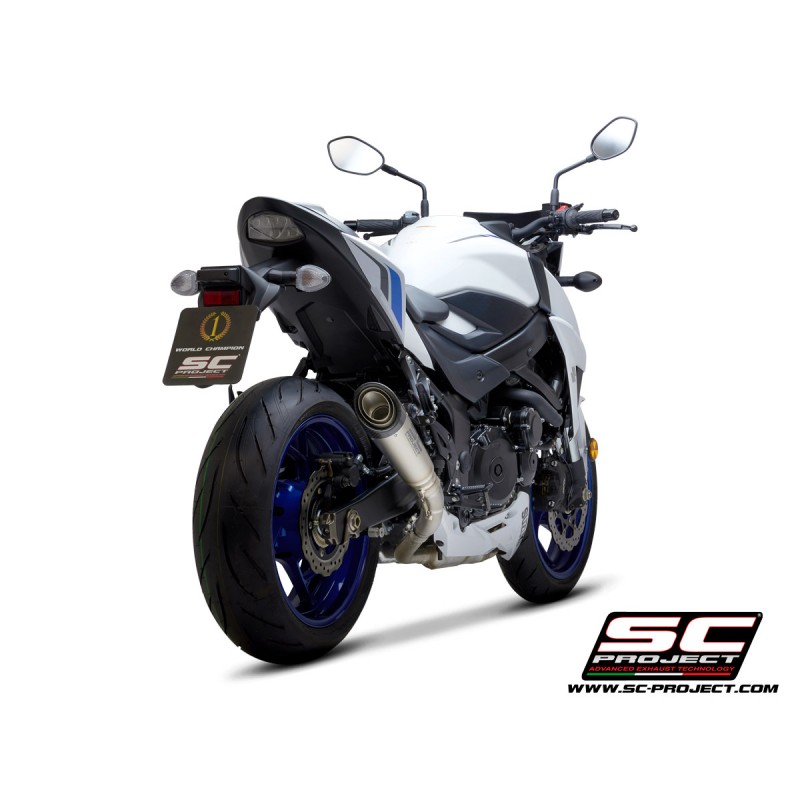 Uitlaatdemper S1 carbon Suzuki GSX-S750 (17-20)