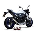 Uitlaatdemper S1 carbon Suzuki GSX-S750 (17-20)