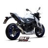Uitlaatdemper S1 carbon Suzuki GSX-S750 (17-20)