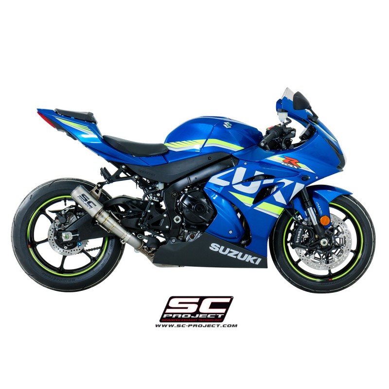 Uitlaatdemper CR-T titanium Suzuki GSXR1000 (17-20)