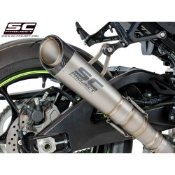 Uitlaatdemper S1 titanium Suzuki GSXR1000 (17-20)