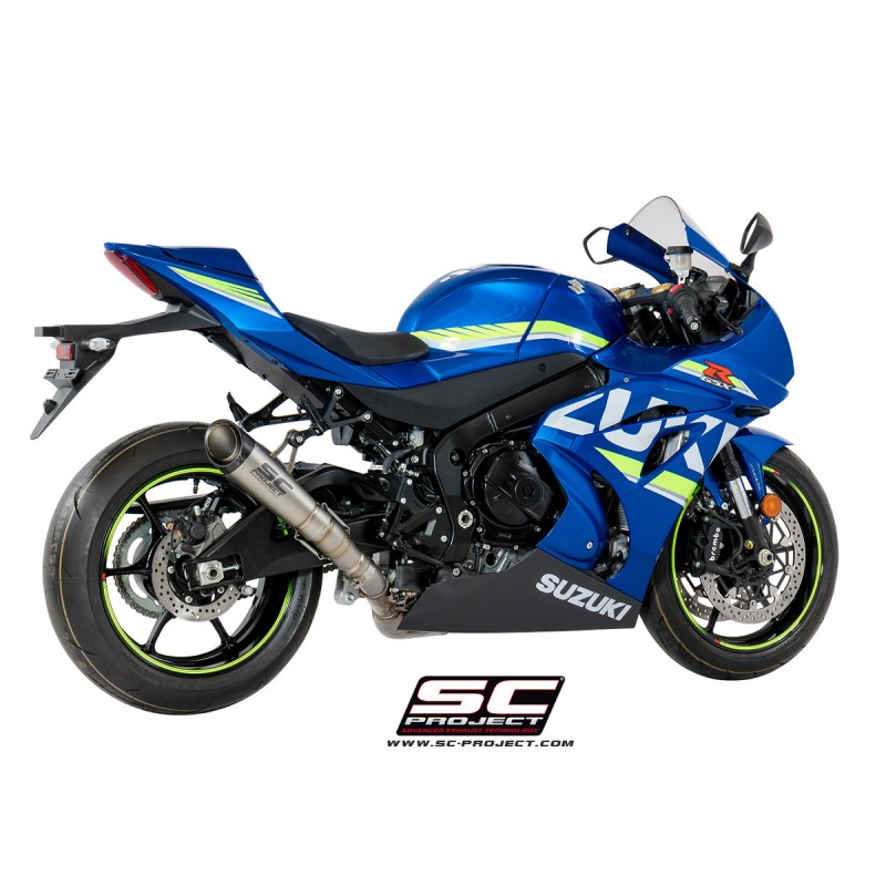 Uitlaatdemper S1 titanium Suzuki GSXR1000 (17-20)