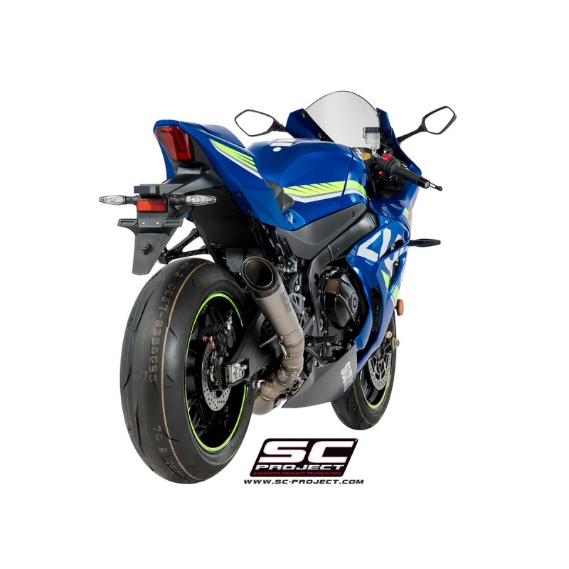 Uitlaatdemper S1 titanium Suzuki GSXR1000 (17-20)