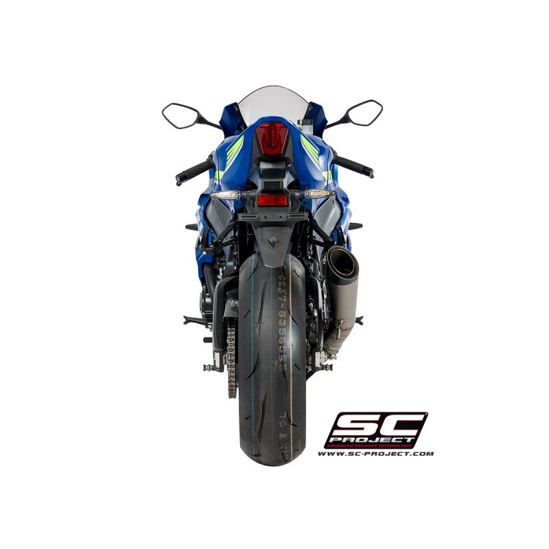 Uitlaatdemper S1 titanium Suzuki GSXR1000 (17-20)