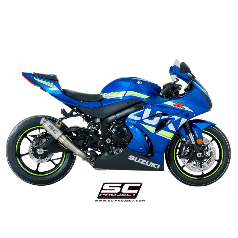 Uitlaatdemper GP70-R titanium Suzuki GSXR1000 (17-20)