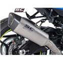 Uitlaatdemper SC1-R titanium Suzuki GSXR1000 (17-20)