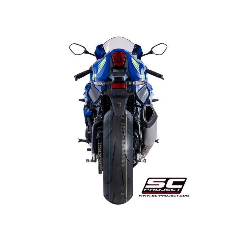 Uitlaatdemper SC1-R titanium Suzuki GSXR1000 (17-20)