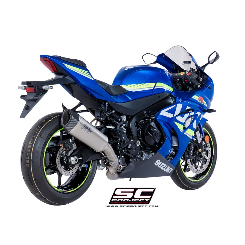 Uitlaatdemper SC1-R titanium Suzuki GSXR1000 (17-20)