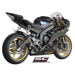 Uitlaatdempers GP-M2 low carbon Yamaha YZF R6 (06-16)