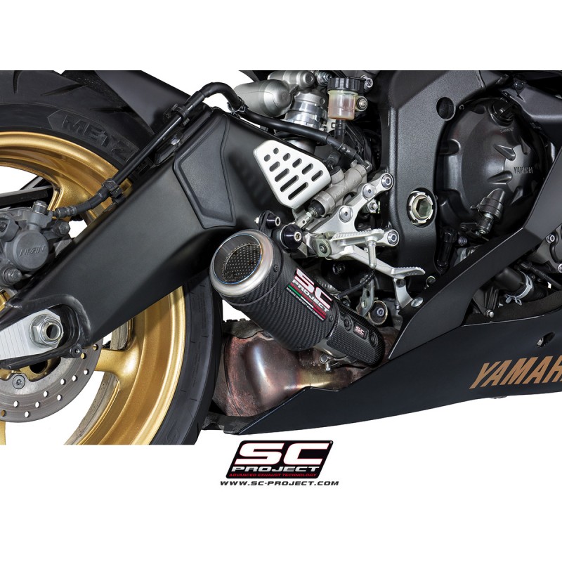 Uitlaatdempers CR-T low carbon Yamaha YZF R6 (06-16)