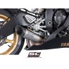 Uitlaatdempers S1 titanium Yamaha YZF R6 (06-16)