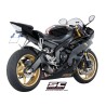 Uitlaatdempers S1 titanium Yamaha YZF R6 (06-16)