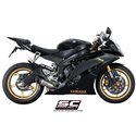 Uitlaatdempers S1 titanium Yamaha YZF R6 (06-16)