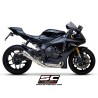 Uitlaatdemper CR-T carbon (+mesh) Yamaha YZF R1 (17-20)