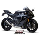 Uitlaatdemper CR-T carbon (+mesh) Yamaha YZF R1 (17-20)