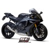 Uitlaatdemper CR-T carbon (+mesh) Yamaha YZF R1 (17-20)