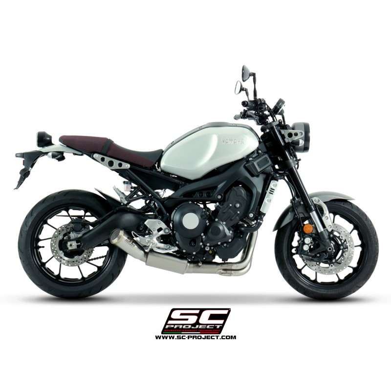 Uitlaatsysteem 2-1 70s zilver Yamaha MT-07 (13-16)