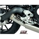 Uitlaatsysteem 2-1 70s zilver Yamaha MT-07 (13-16)