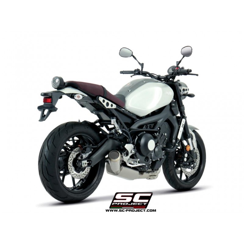 Uitlaatsysteem 2-1 70s zilver Yamaha MT-07 (13-16)