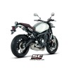 Uitlaatsysteem 2-1 70s zilver Yamaha MT-07 (13-16)